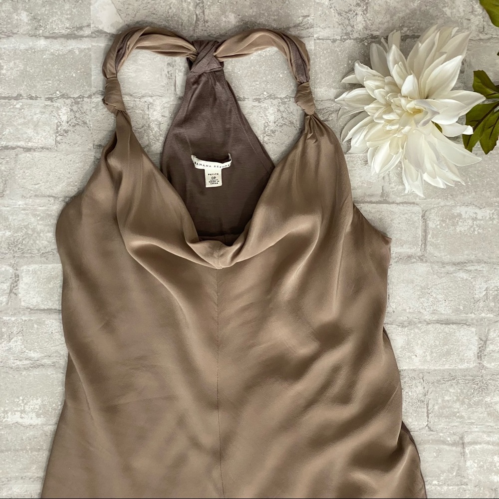 NWOT Banana Republic Halter Petite Dress 🌟HOST PICK